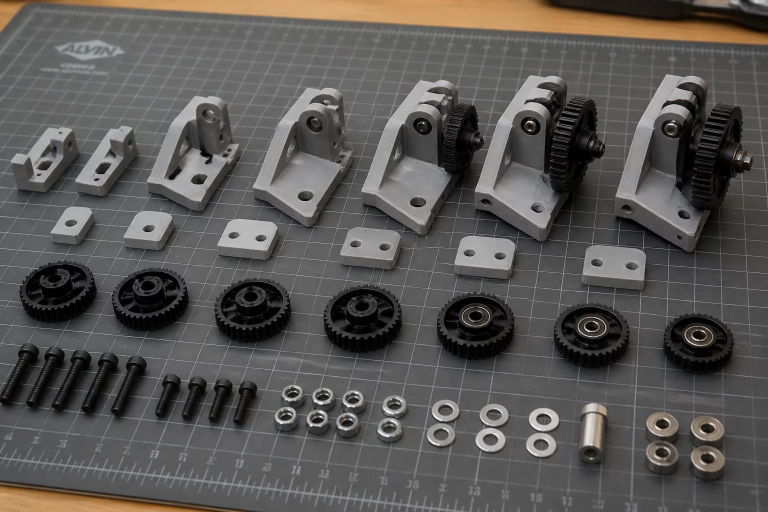 Group by Assembly Stage or by Part Type?