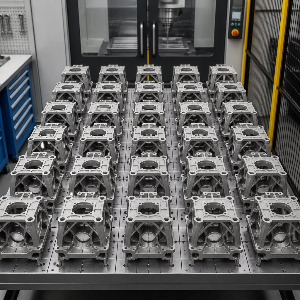 Batch Scheduling for Identical Multi-Part Runs