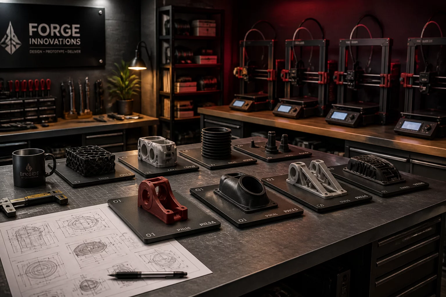 Architecture for Multi-Plate 3D Printing Projects